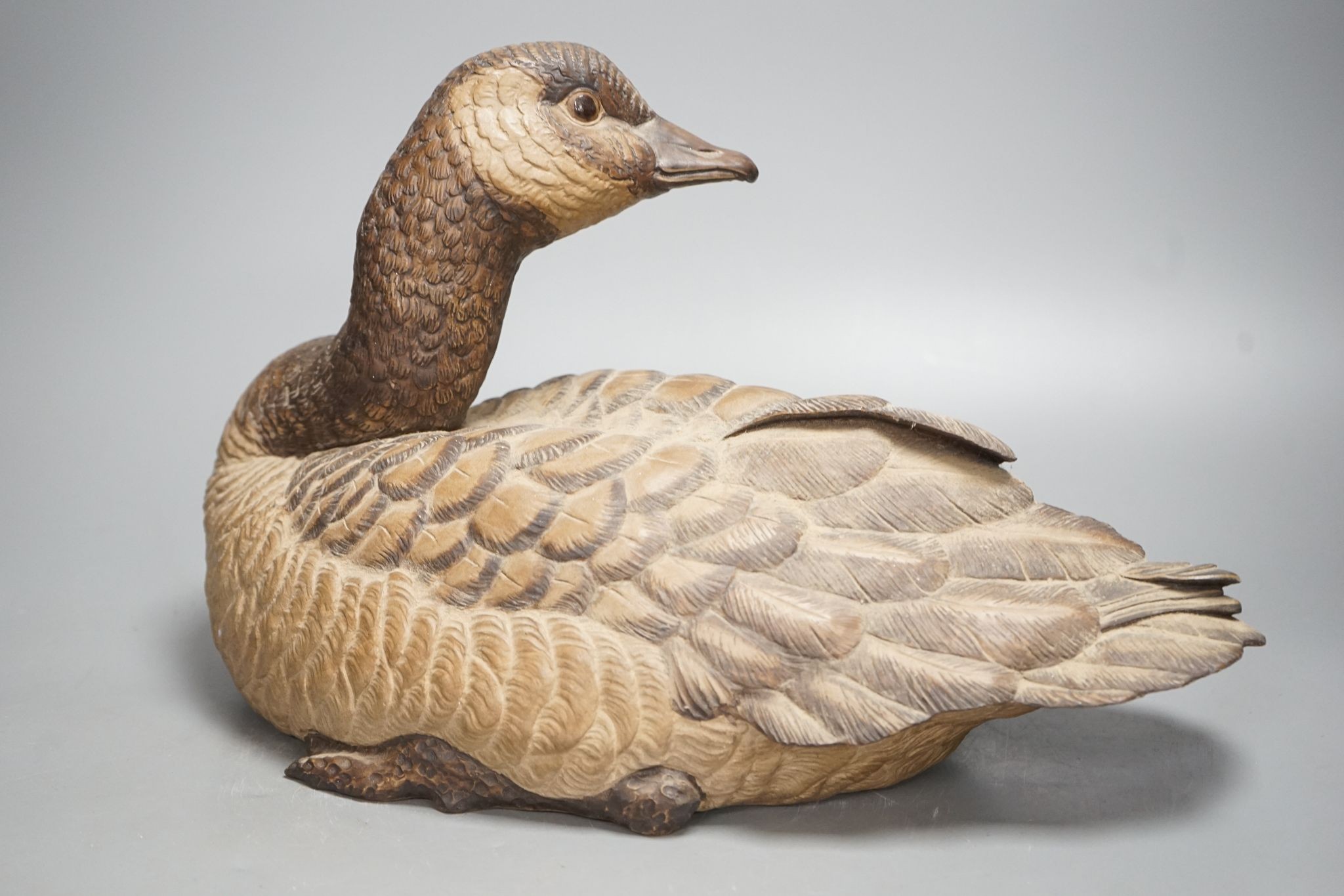 A Poole pottery model of a Canada goose, 40cm